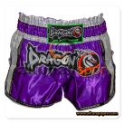 Retro Muay Thai Şort - Mor