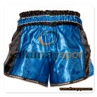 Retro Muay Thai Şort - Mavi
