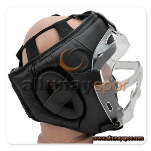 Maskeli Kask Deri - Siyah Maskeli Kask Deri - Siyah