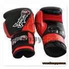 Carbon Muay Thai Eldiveni Siyah-Kırmızı