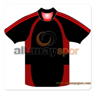 Stock - Camisa Negro y Rojo